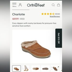 Ortho Feet Charlotte Slippers